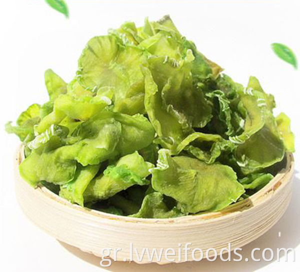 Αφυδατωμένες φέτες μαρούλι Dehydrated Lettuce Slices